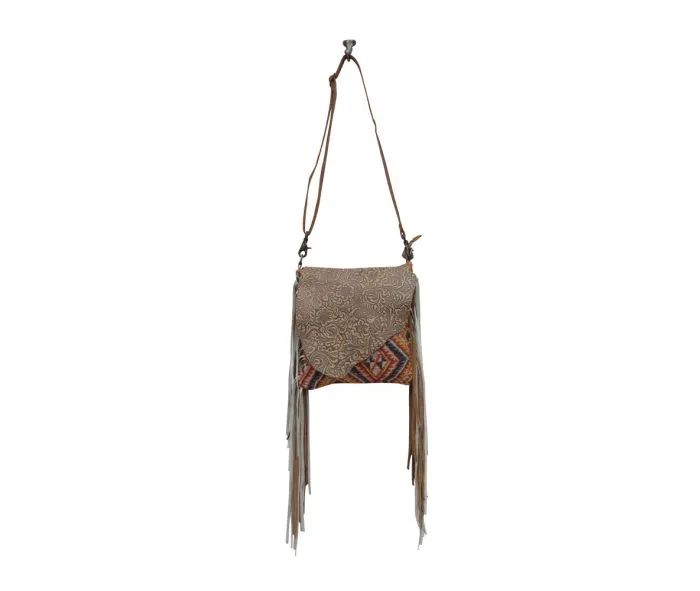 Myra Taupe shape Concealed Bag