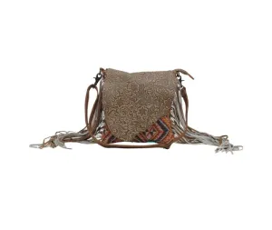 Myra Taupe shape Concealed Bag