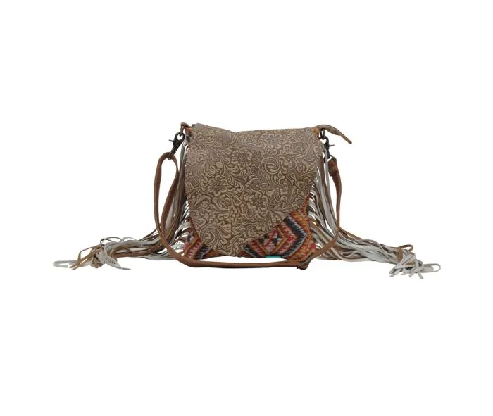 Myra Taupe shape Concealed Bag