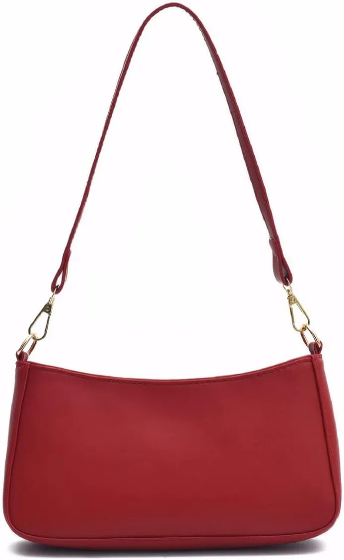 NEBIL Shoulder Bag for Women Small Classic Purses Vegan Leather Clutch Tote HandBags