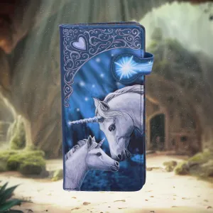 Nemesis Now Lisa Parker Sacred Love Unicorn Purse Blue 18.5cm