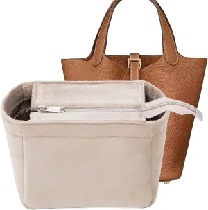 New Material Purse Organizer Insert women's Handbag Organizers Bag Organizer Shaper Insert Bag In Bag for picotin hermes (18)