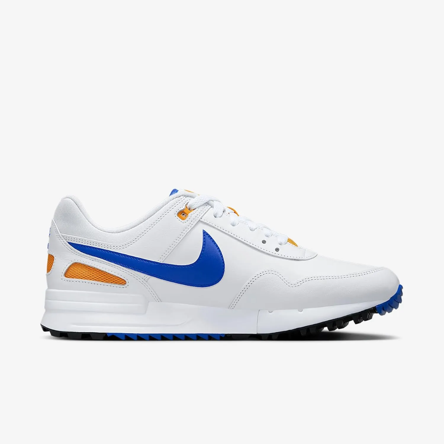 Nike Air Pegasus '89 G Golf Shoes (HV3866-101, White/Orange Peel/Black/Racer Blue)