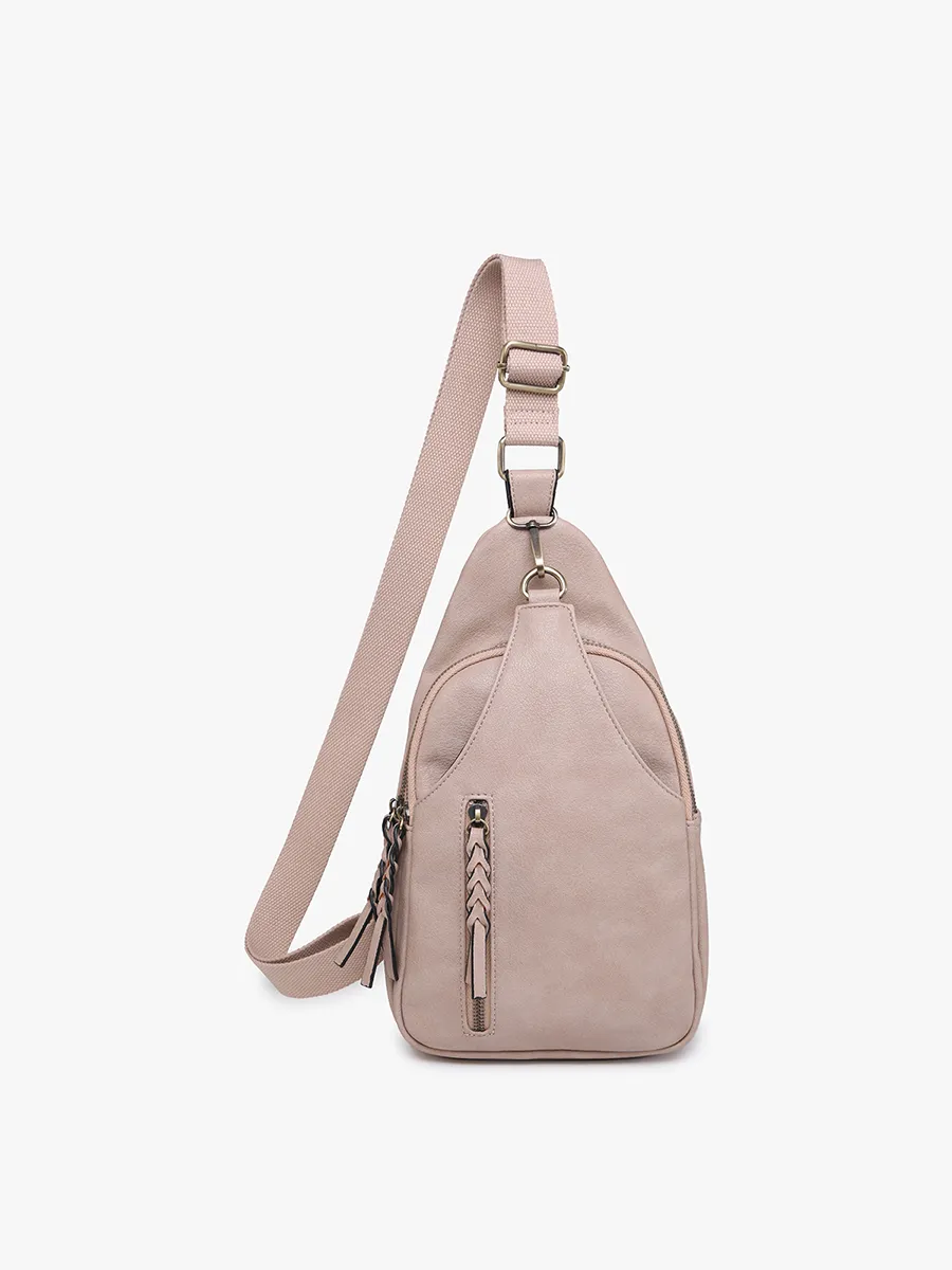 Nikki Suede Sling Bag