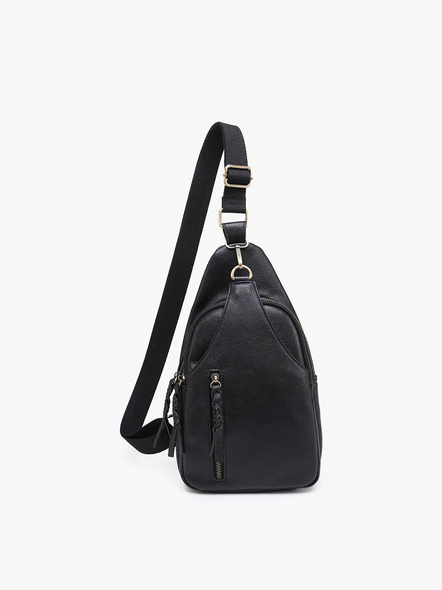 Nikki Suede Sling Bag