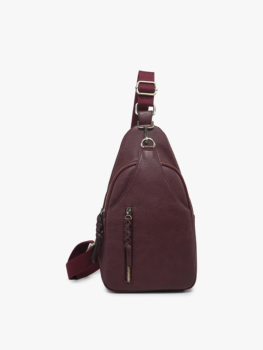 Nikki Suede Sling Bag