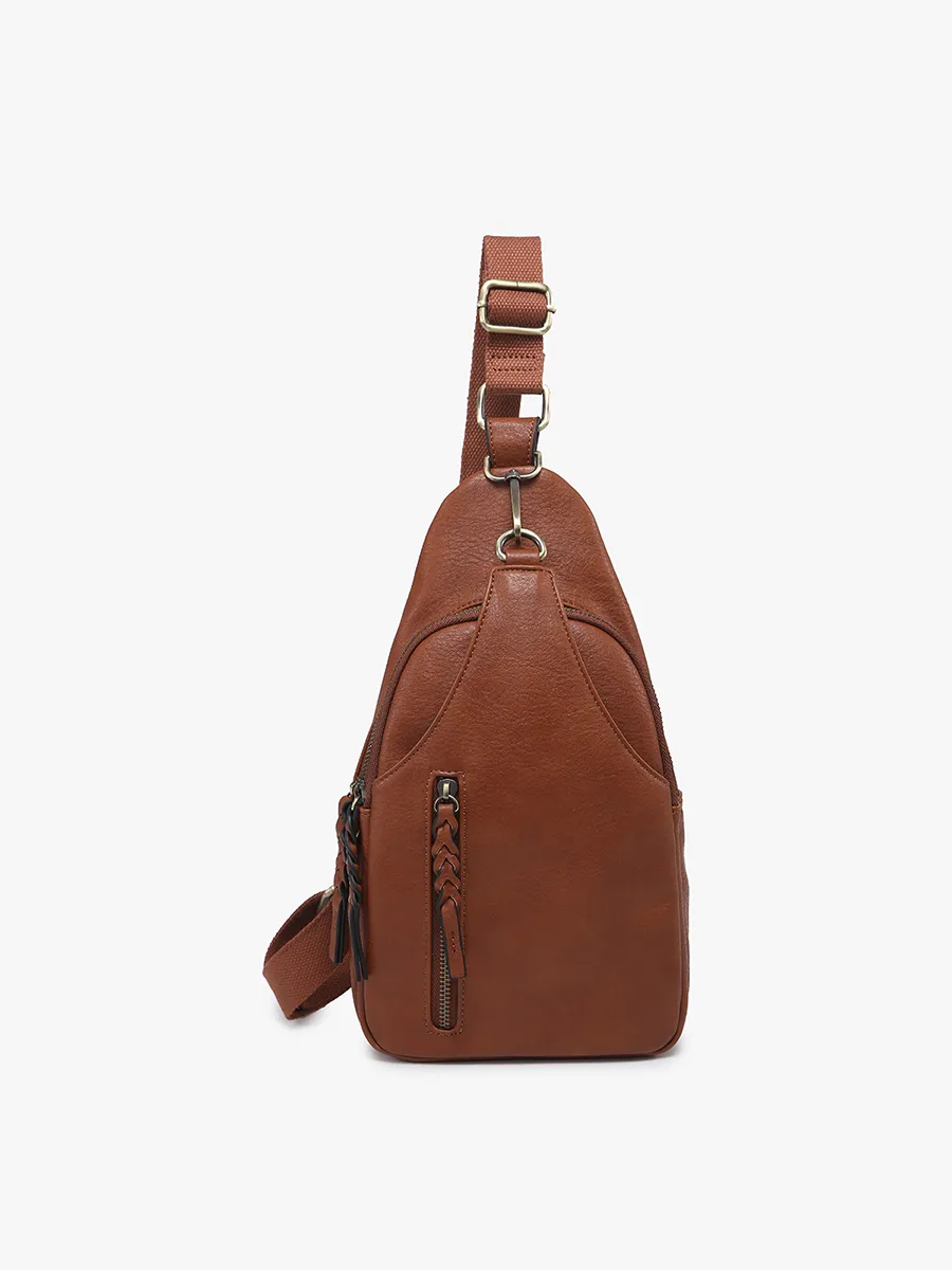 Nikki Suede Sling Bag