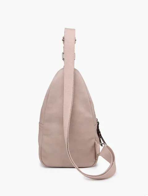 Nikki Suede Sling Bag