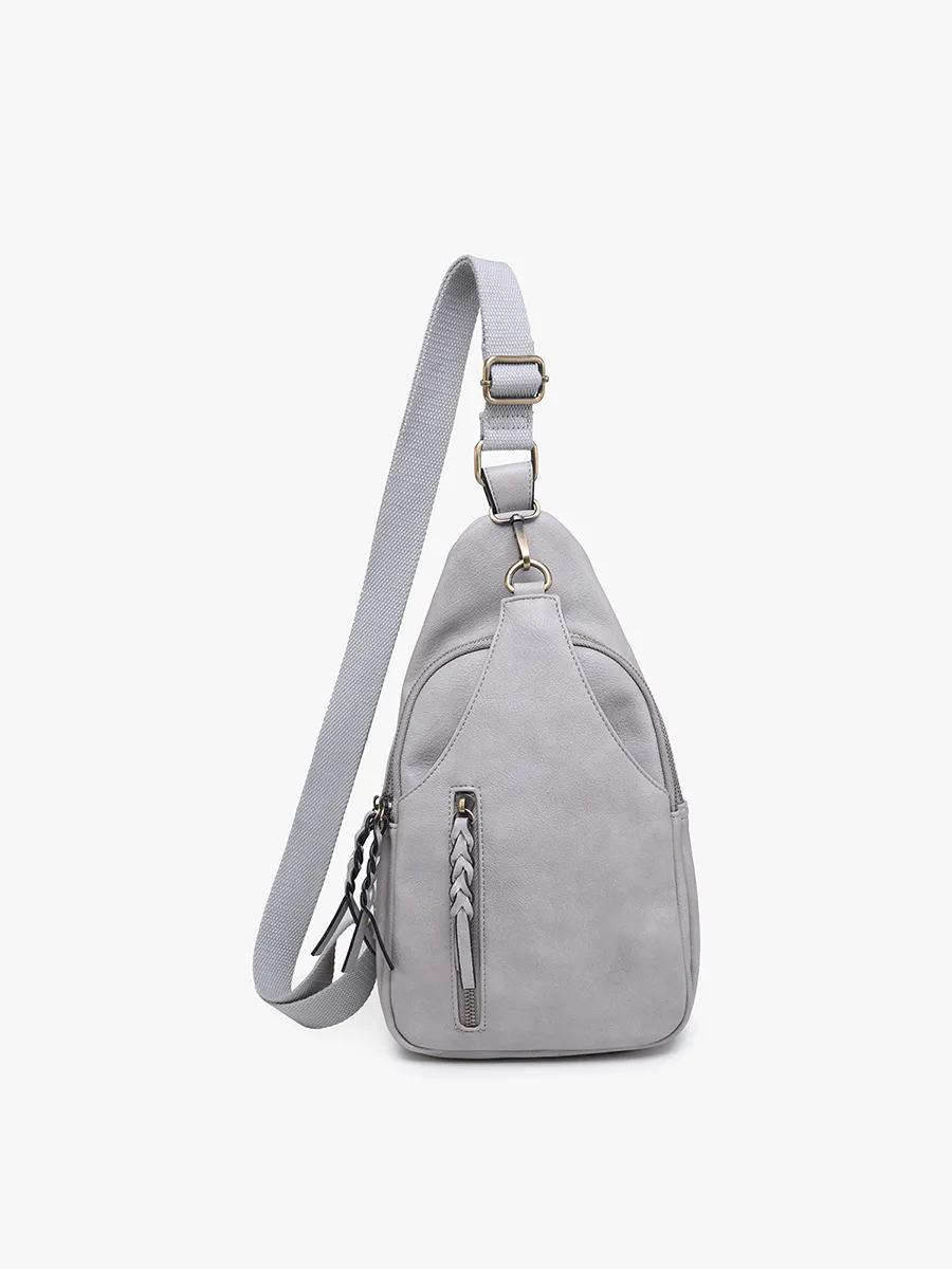 Nikki Suede Sling Bag