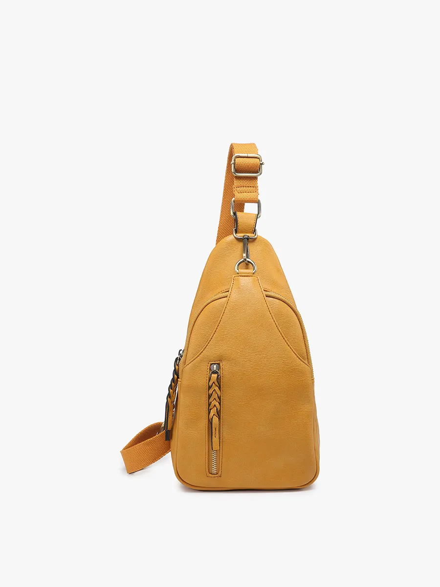 Nikki Suede Sling Bag