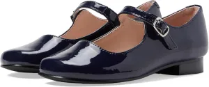 NINA Girl's Bonnett (Toddler/Little Kid) Navy Patent 13 Little Kid W