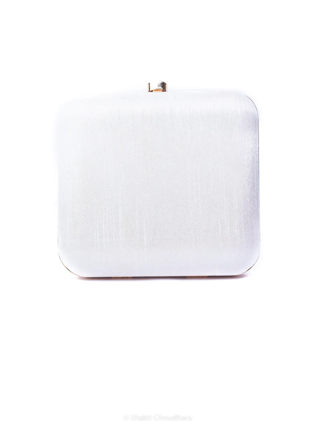 NR By Nidhi Rathi Embellished Box Clutch