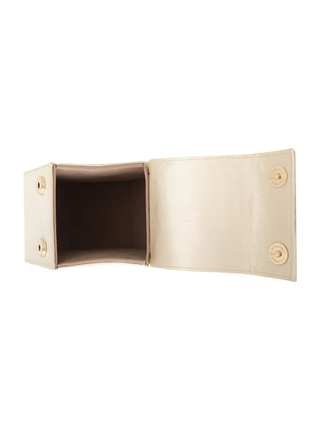 NR By Nidhi Rathi Embellished Tasselled Box Clutch