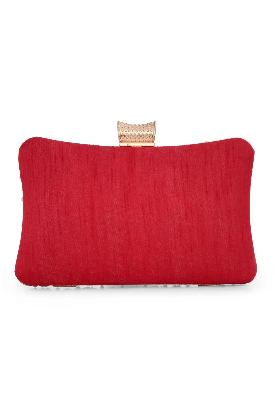 NR By Nidhi Rathi Stone Embellised Clutch Bag