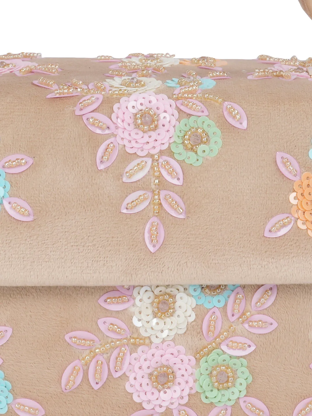 NR Cream Mdf Flap Bag