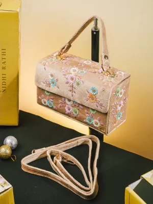NR Cream Mdf Flap Bag