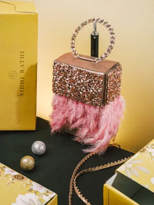 NR Rose Golf Feather Bag