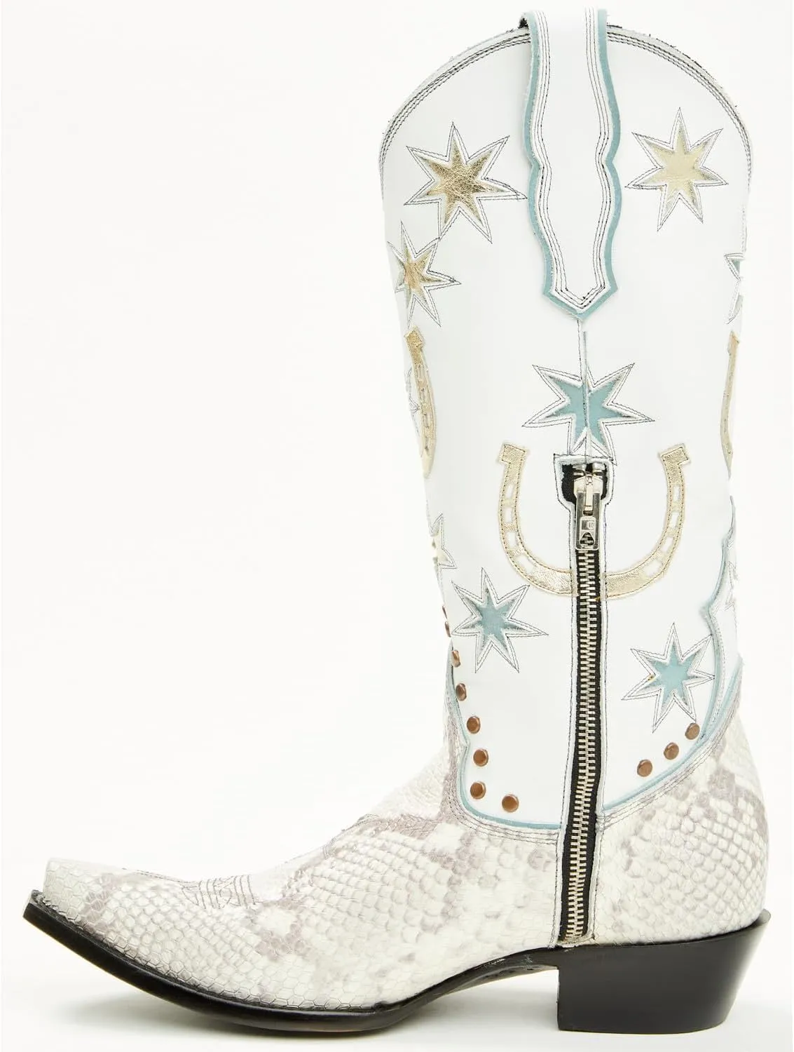 Old Gringo Women's Lucky Star Exotic Python Tall Western Boot Snip Toe - L 4028-1