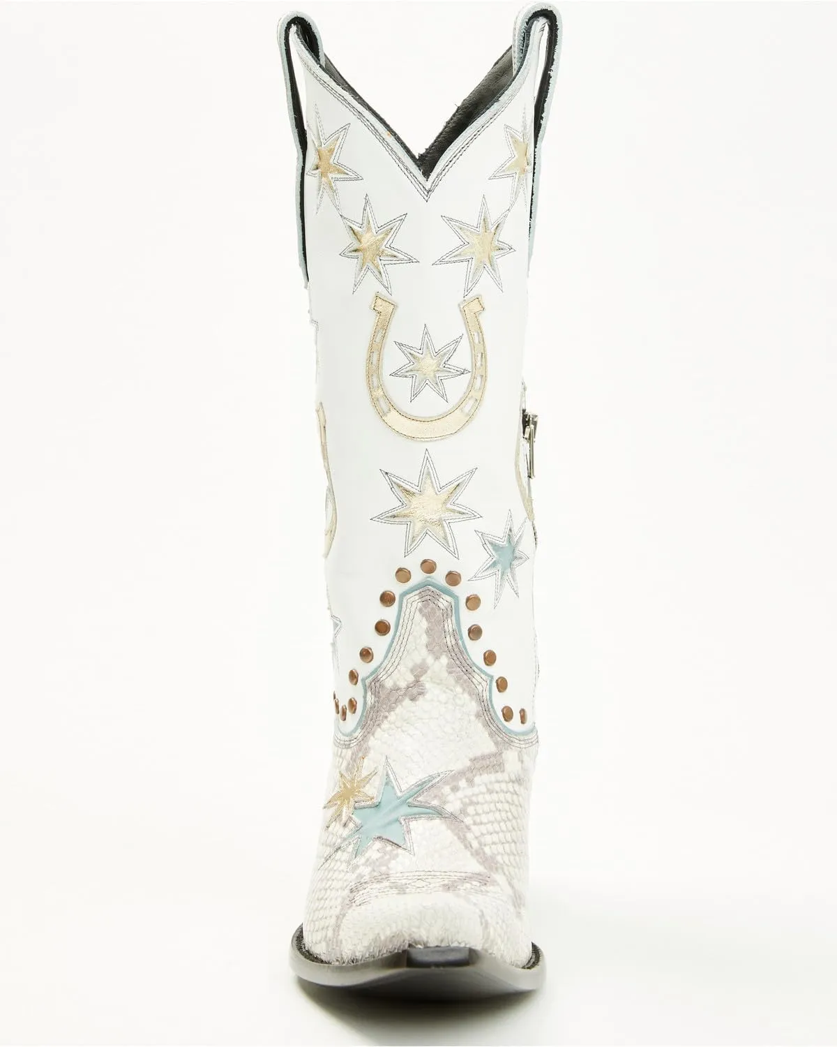 Old Gringo Women's Lucky Star Exotic Python Tall Western Boot Snip Toe - L 4028-1