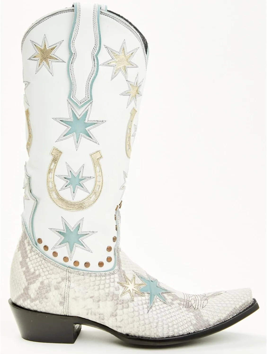 Old Gringo Women's Lucky Star Exotic Python Tall Western Boot Snip Toe - L 4028-1