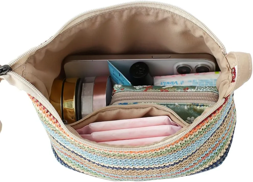 Original Design Wristlet Wallet - Large Capacity Clutch Bag with Wrist Strap