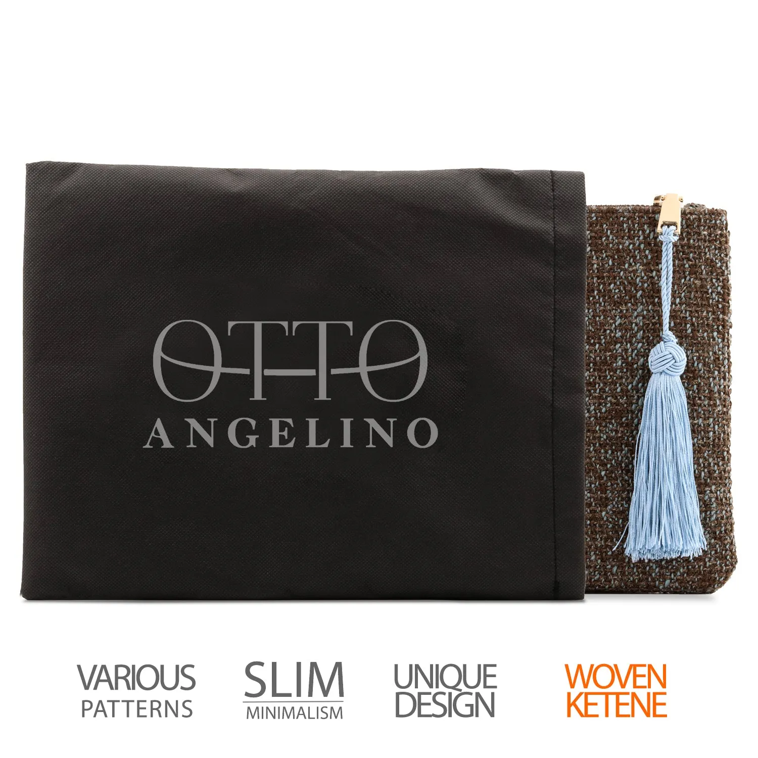 Otto Angelino Designer Women’s Bohemian Clutch Purse - Multiple Slots Money, Cards, Smartphone - Ultra Slim