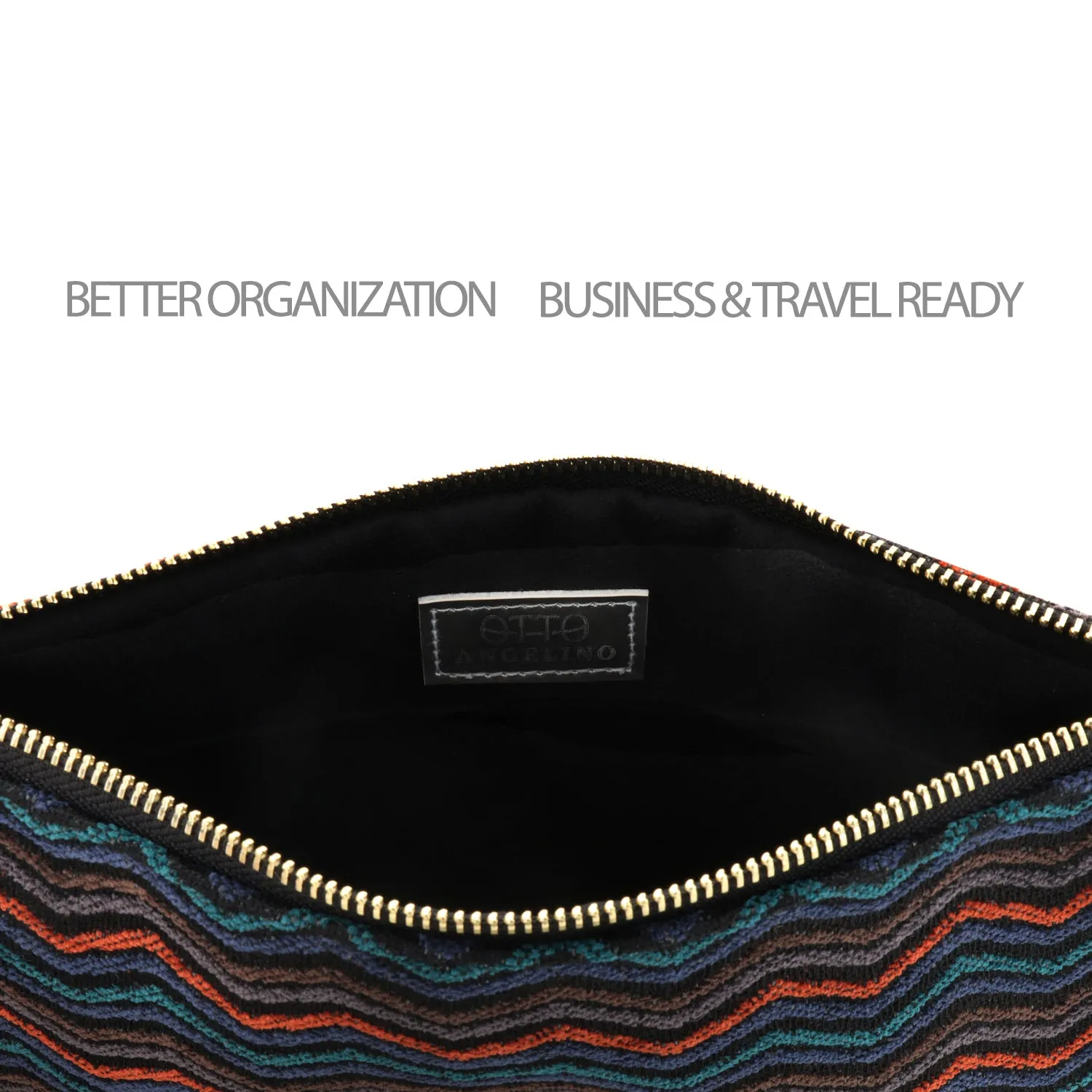 Otto Angelino Designer Women’s Bohemian Clutch Purse - Multiple Slots Money, Cards, Smartphone - Ultra Slim