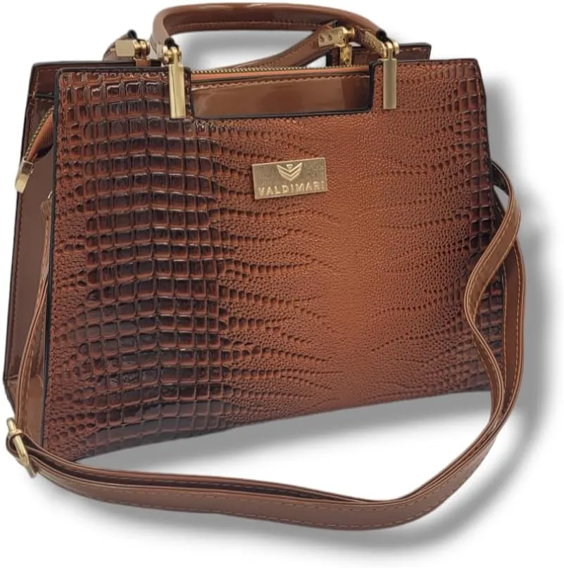 Patent Leather Hand and Shoulder Bag