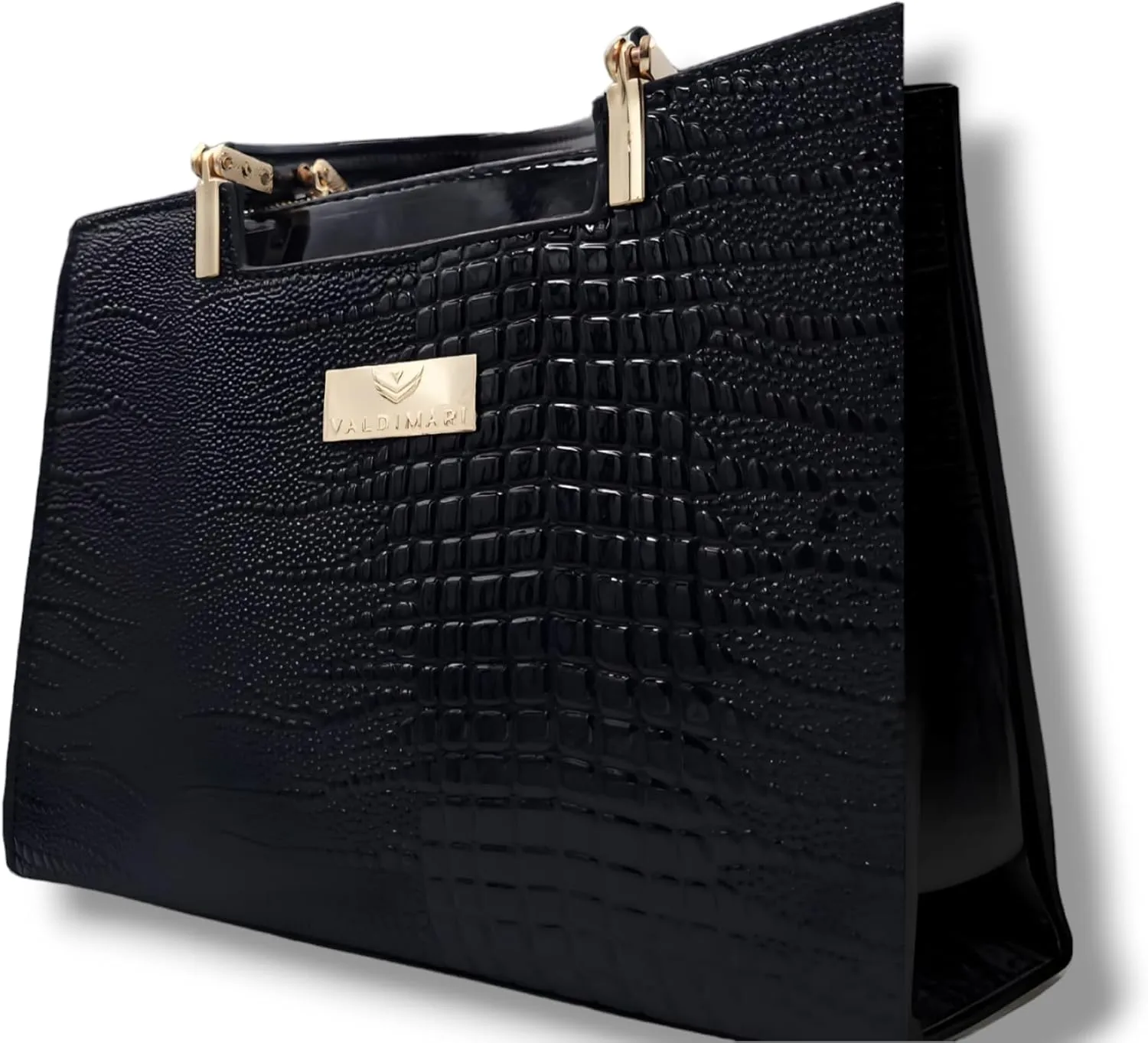 Patent Leather Hand and Shoulder Bag