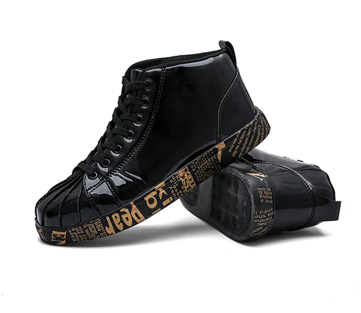patent leather shoe