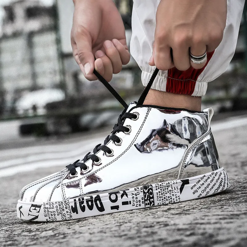 patent leather shoe