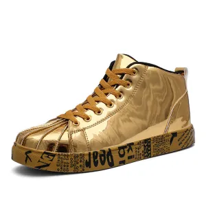 patent leather shoe