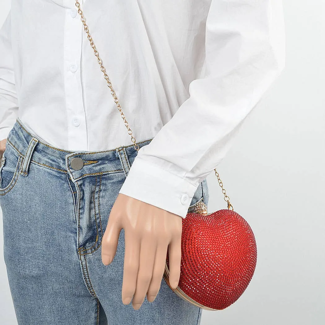Piece of My Heart Bag- Red