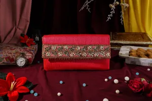Pink Clutch with border