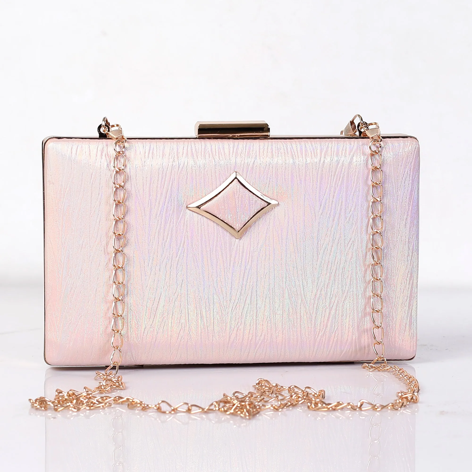 Pink Splash of Plushness Clutch