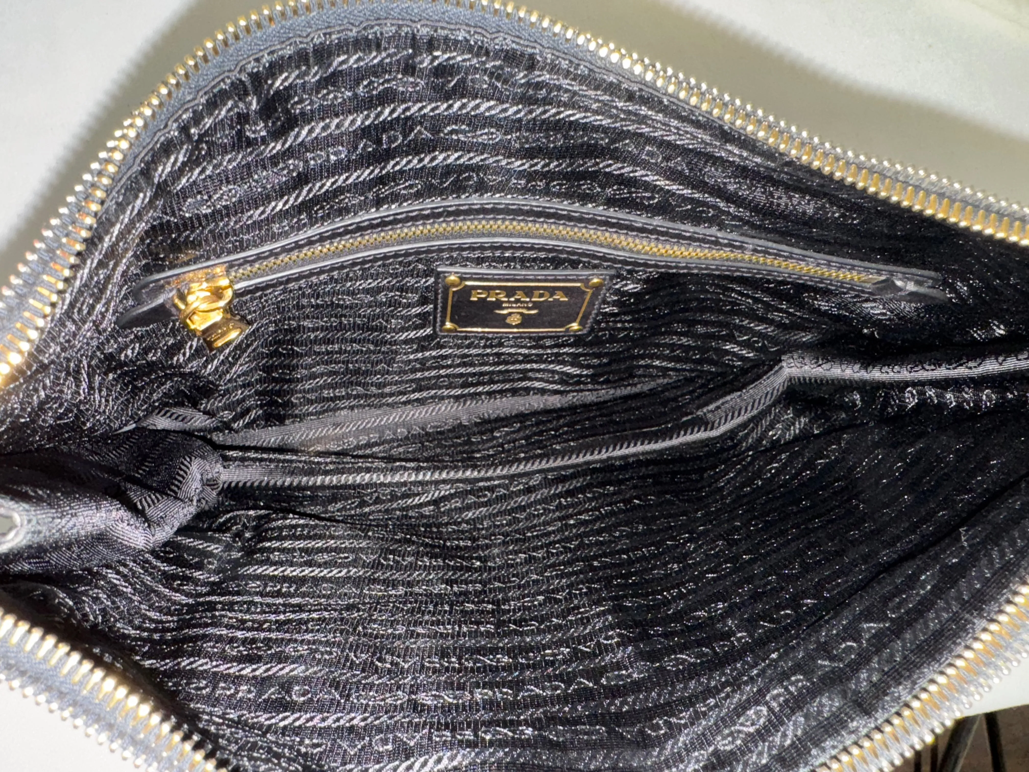 Prada Studded Clutch