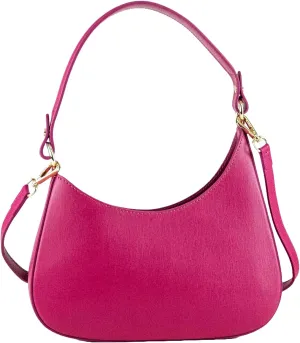 Premium Italian Leather Handmade in Florence, Italy. Small Handbags for Women with Detachable Strap Made in Italy