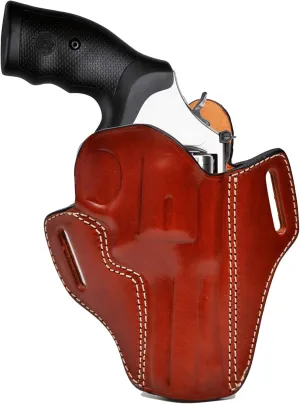 Premium Leather Owb Holster fits Colt King Cobra or Colt Python, Handcrafted, Right Handed, PulsarHolster