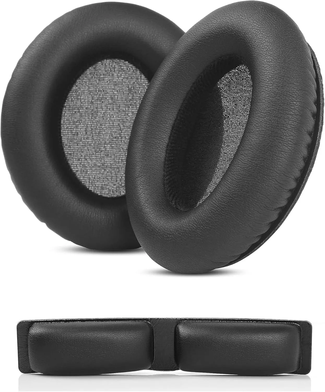 Premium Replacement Earpads Cushions Compatible with KRK KNS6400/KNS6402/KNS8400/KNS8402 Headphones Ear Pads with Softer Protein Leather/Memory Foam