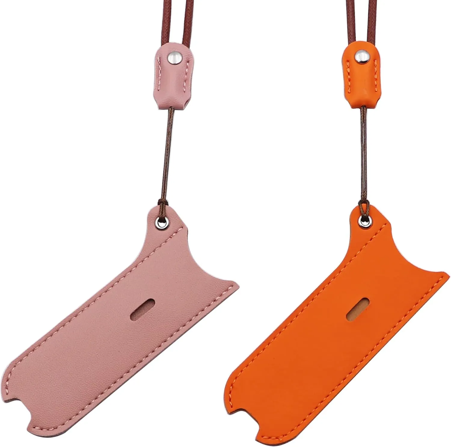 PU Leather Case Lanyard Necklace case for J-U-UL/R-E-LX/MO-TI/YO-OZ Or Similar Sized Lanyard Leather Pen Cover