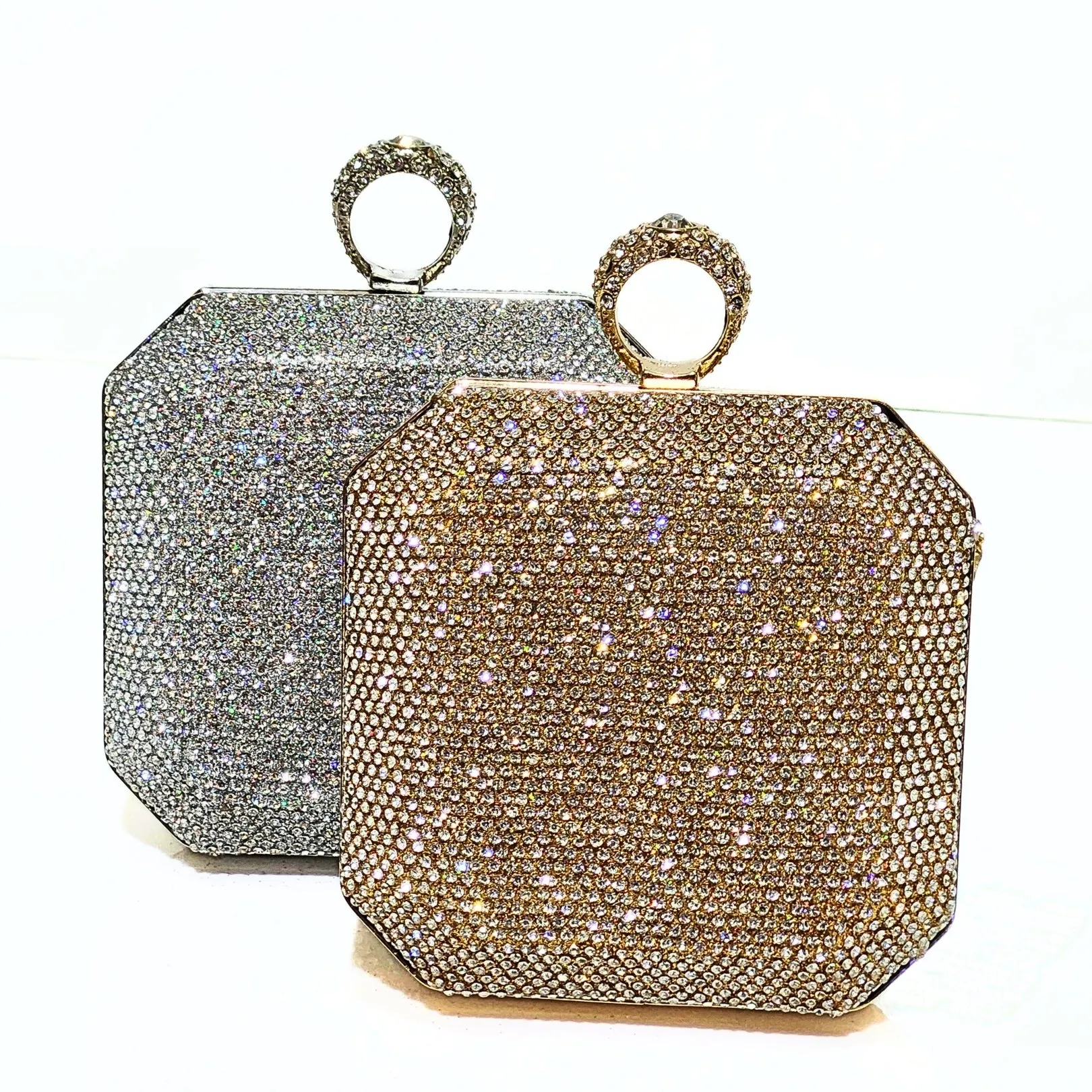 Radiant Crystal Clutch