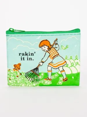 Rakin' It In Coin Purse by Blue Q