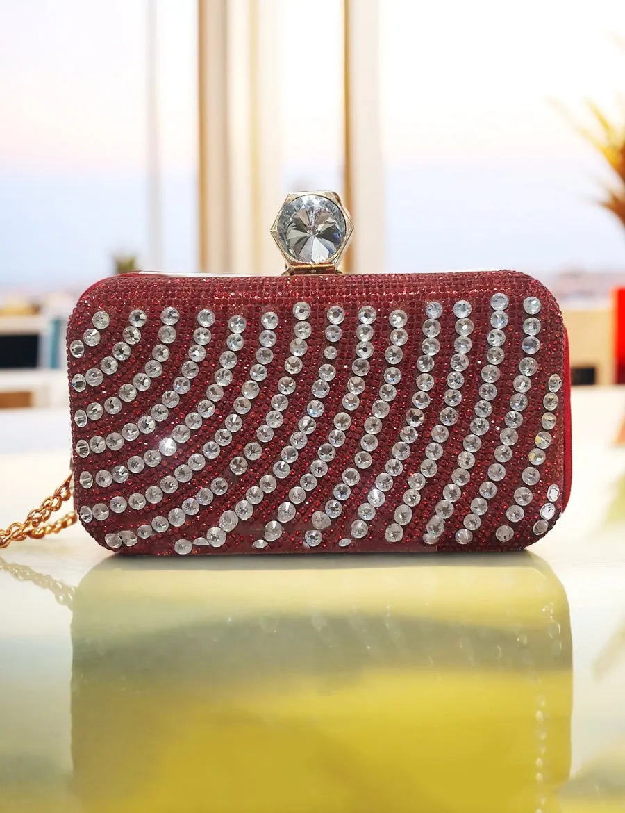 Red | Fancy Clutch for women