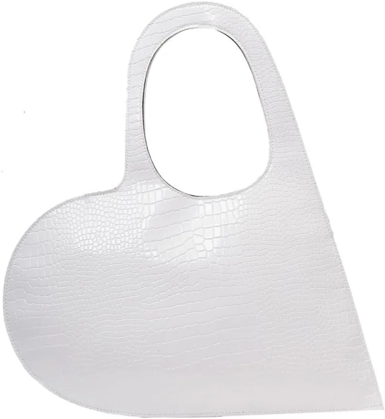 Red Shoulder Bag Cute Purses Heart Shoulder Bag Valentine Purses Y2k Designer Shoulder Bag