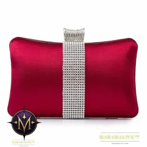 Rhinestone-studded Clutch Bag Banquet Fashion