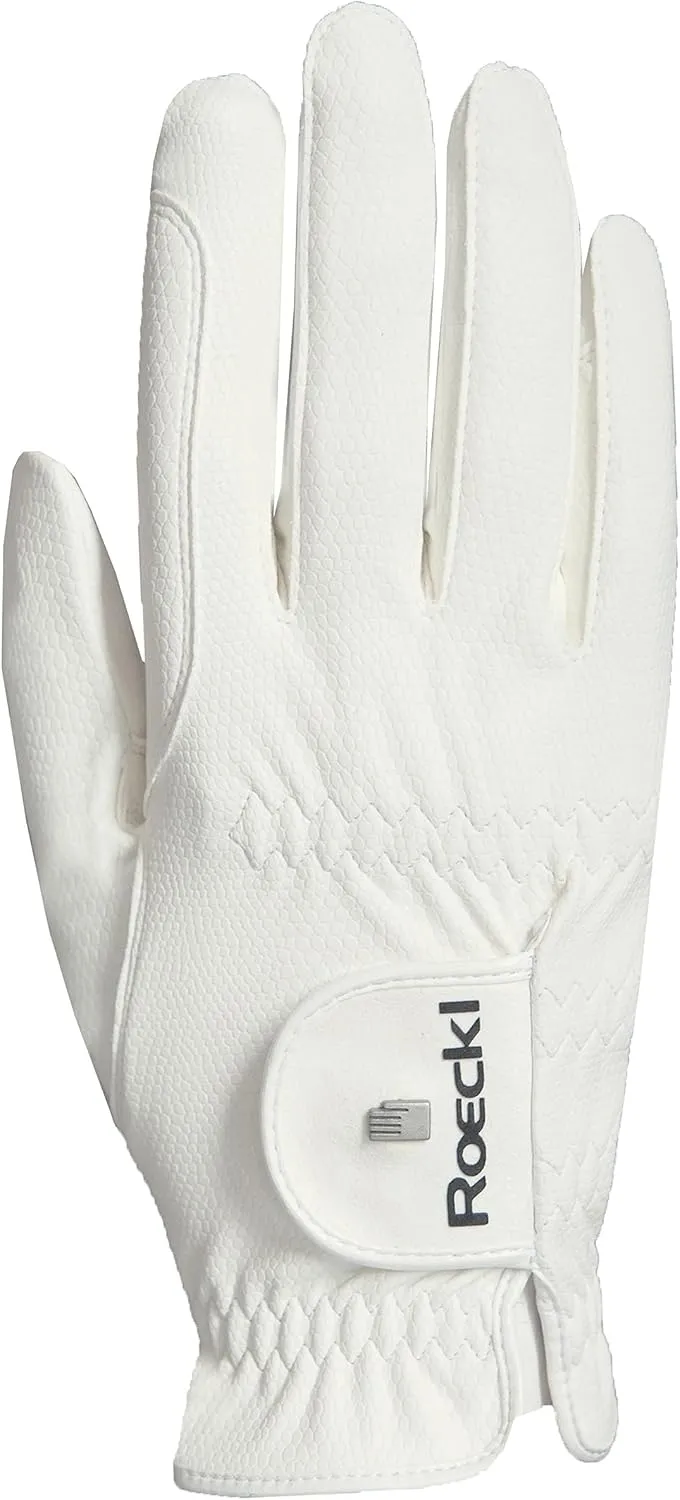 Roeck-Grip Pro Unisex Gloves 9 White