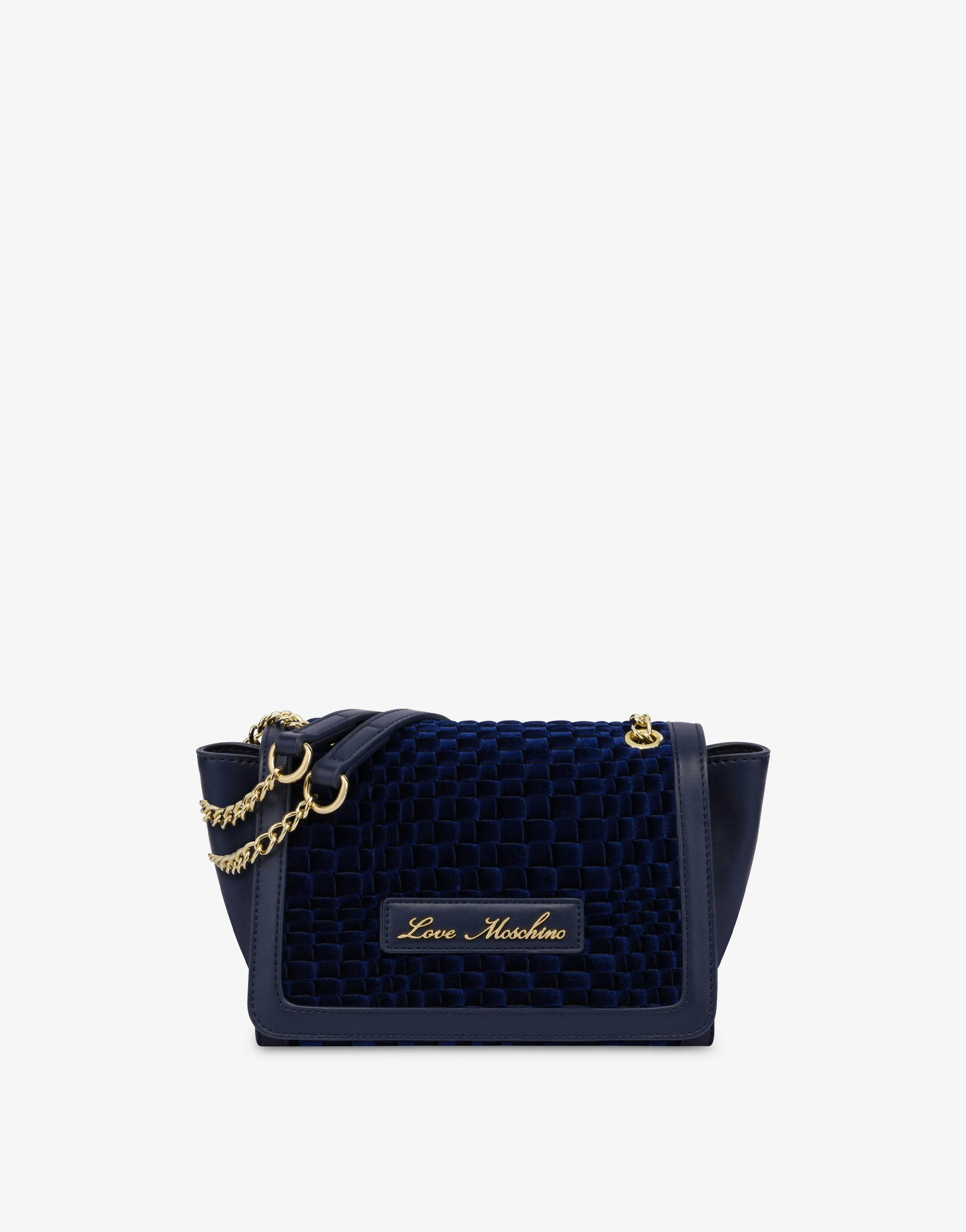 Sac D’épaule Tissé Velvet Woven