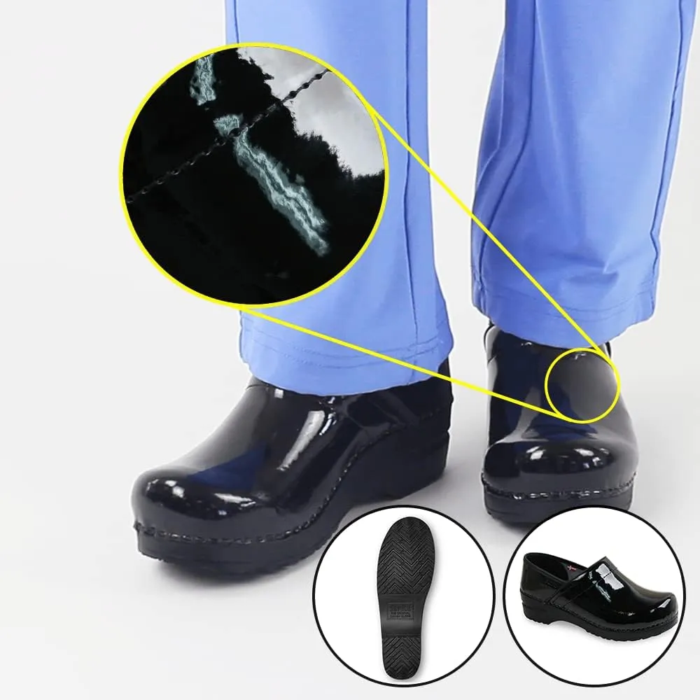 Sanita Pro Patent Professional Clogs for Women - Arch Support, Durable, Closed-Back, APMA-Approved Slip-On Shoes