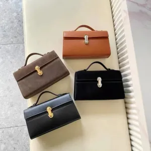 SAVETTE Ladies Leather Suede Bag