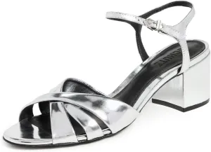 SCHUTZ Women's Keffa Mid Block Sandals